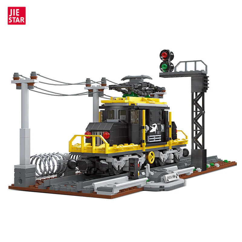 669PCS JIESTAR 59007 Crocodile Locomotive - Image 4