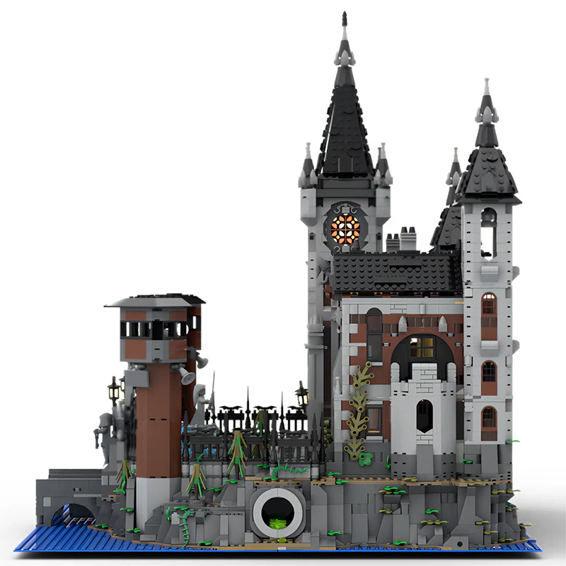 6726pcs MOC-158329 Modular Arkham Asylum - Image 2