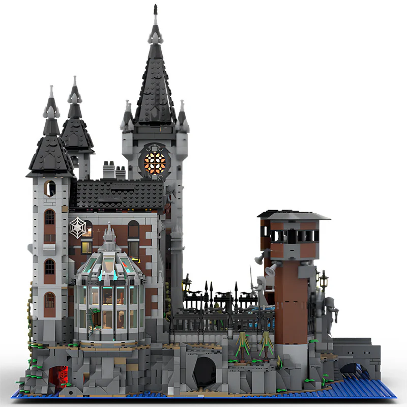 6726pcs MOC-158329 Modular Arkham Asylum - Image 3
