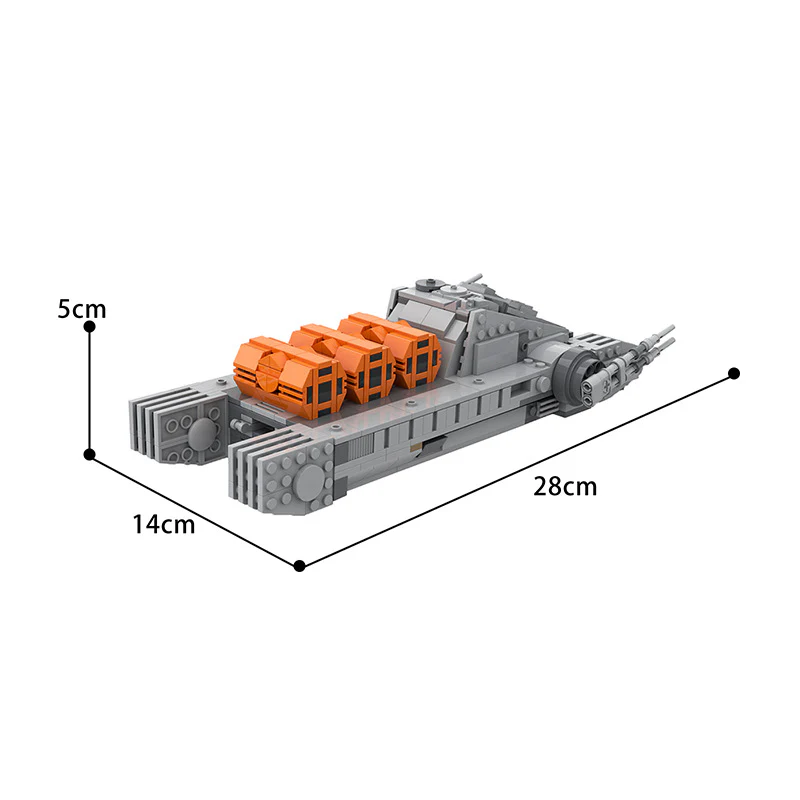 676PCS MOC-29592 Imperial "Occupier" Assault Tank - Image 3