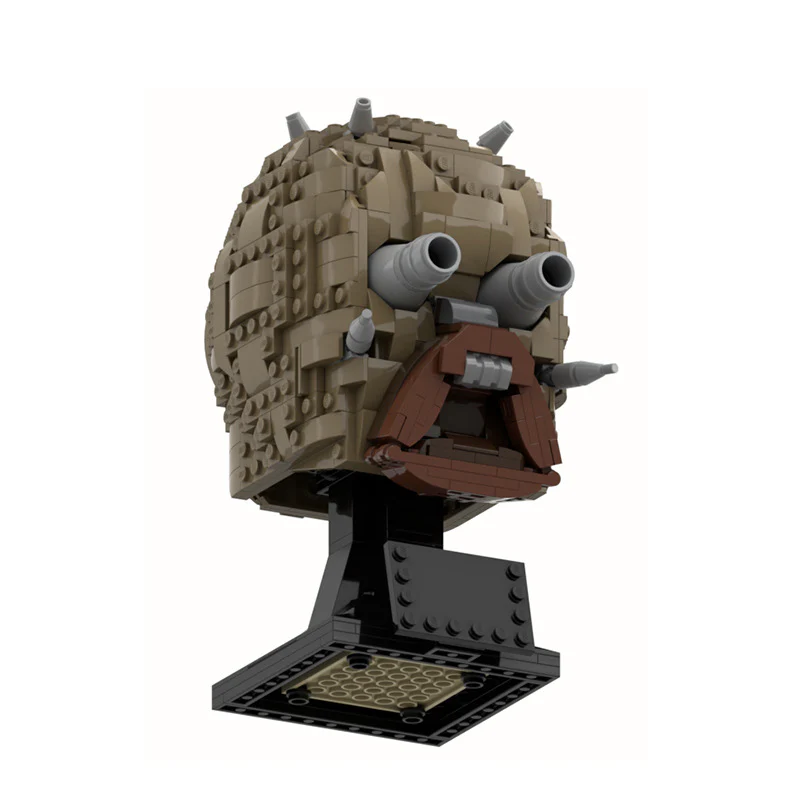 677pcs MOC-73338 Tusken Raider Mask - Helmet Collection Style - Image 2