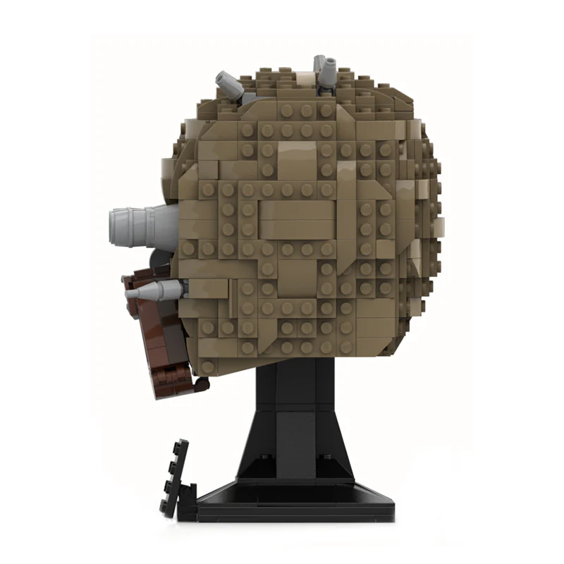 677pcs MOC-73338 Tusken Raider Mask - Helmet Collection Style - Image 3