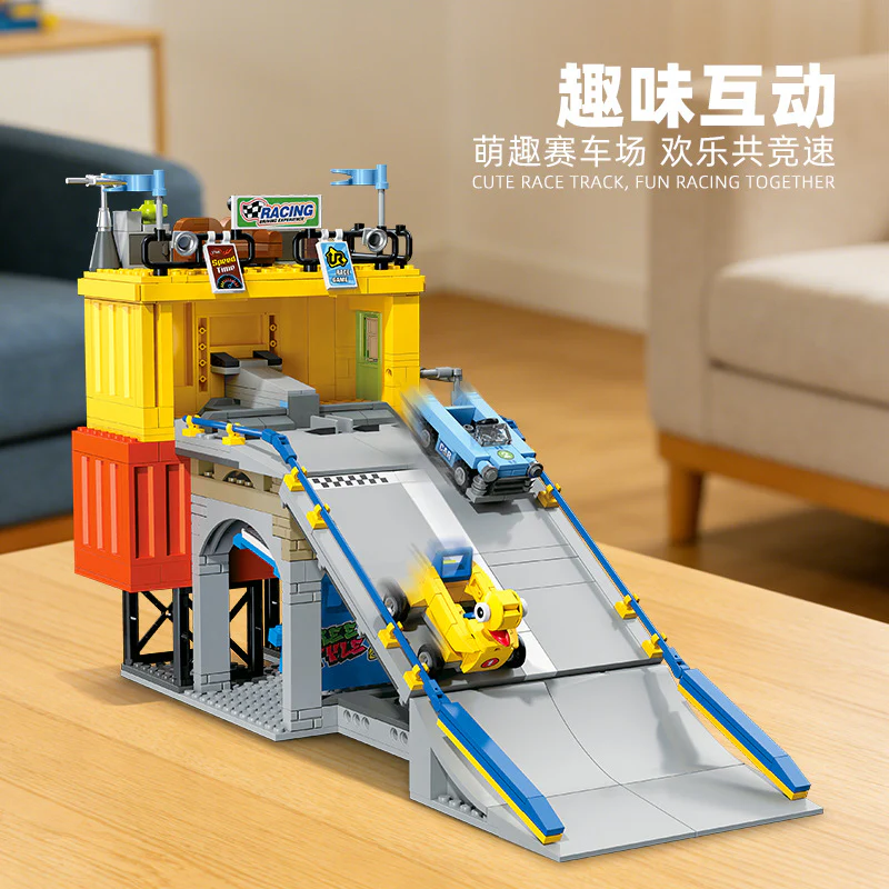 678PCS JIESTAR Ramp Racing Scene - Image 4
