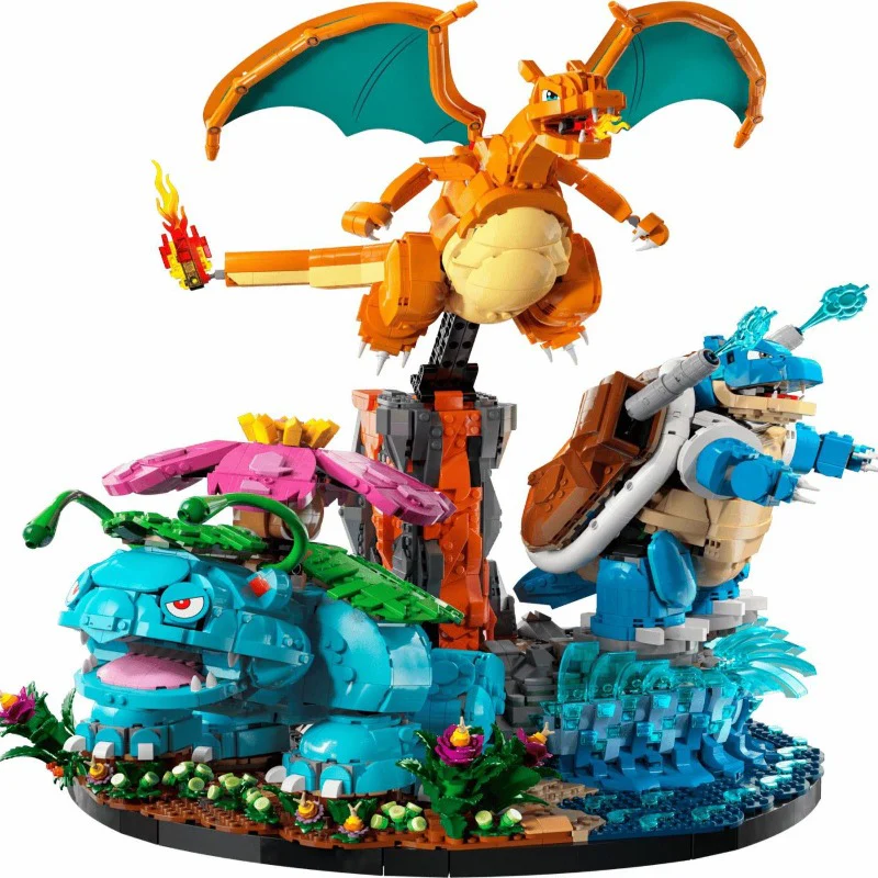 6838pcs Venusaur, Charizard and Blastoise - Image 4