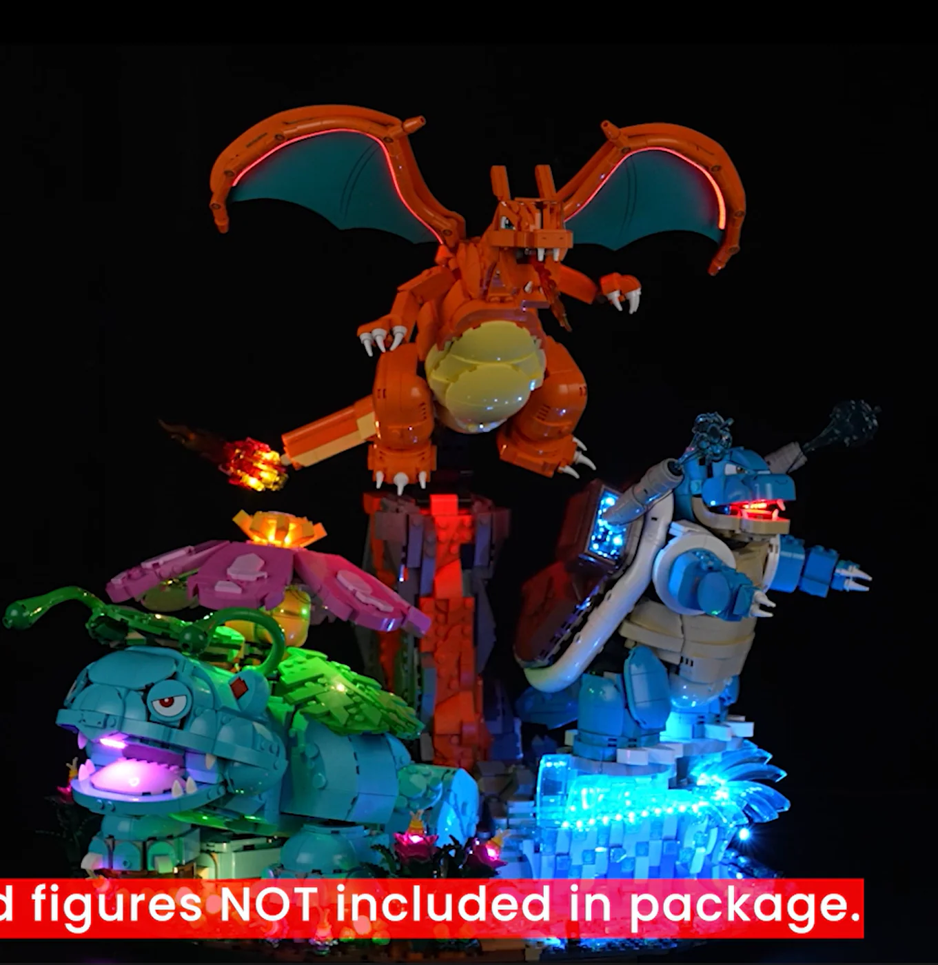 6838pcs Venusaur, Charizard and Blastoise - Image 7