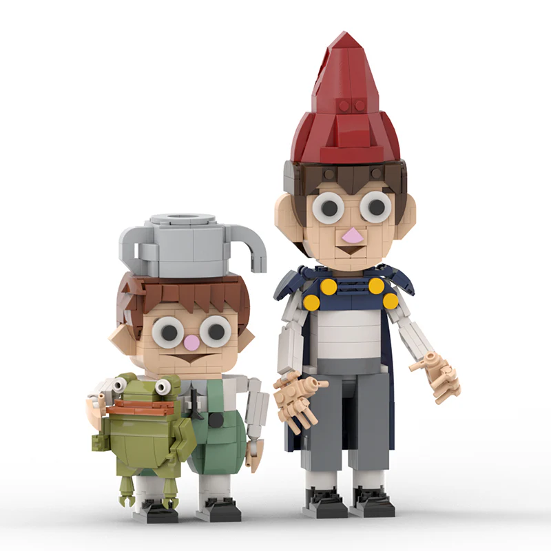 684PCS MOC Over the Garden Wall(Wirt,Greg,Beatrice,Greg's Frog) - Image 3
