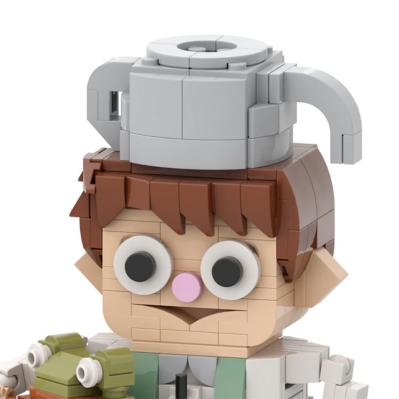 684PCS MOC Over the Garden Wall(Wirt,Greg,Beatrice,Greg's Frog) - Image 8