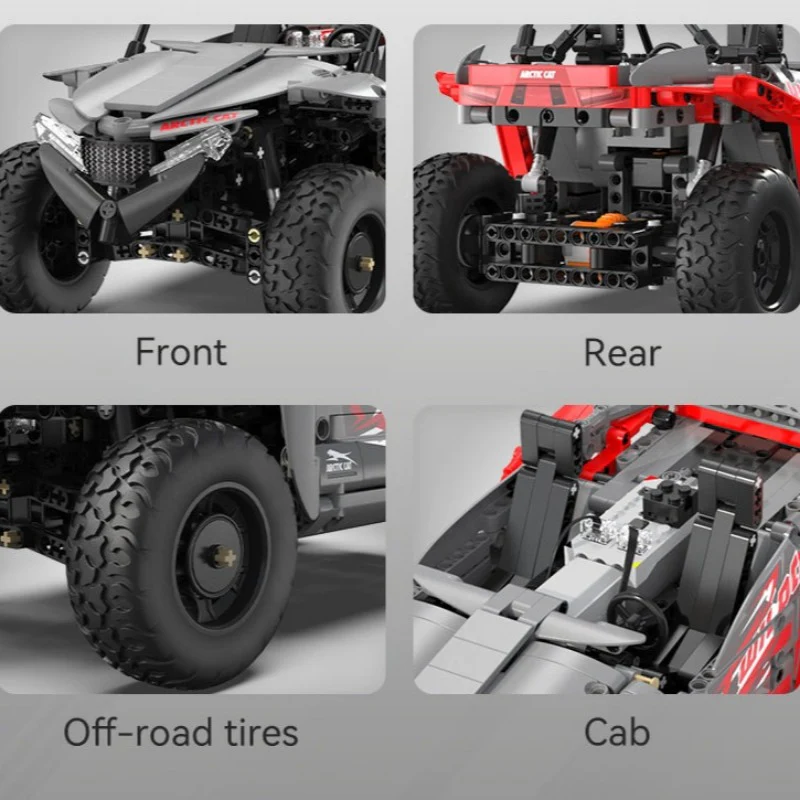 686 pcs CaDA C62006 Wildcat XX 1:12 Dynamic version - Image 2