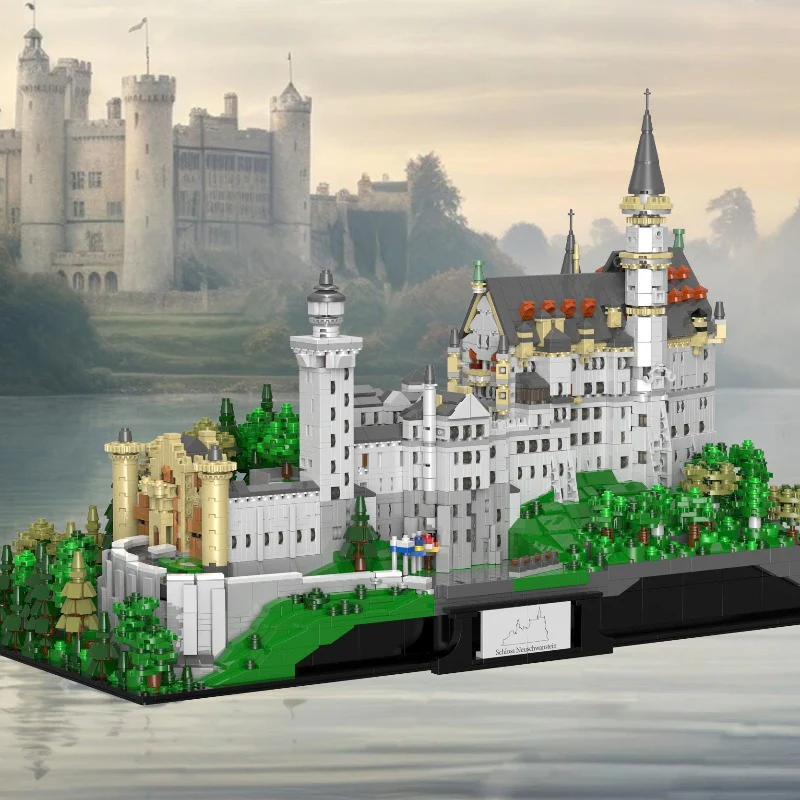 6878pcs Neuschwanstein Castle - Image 2