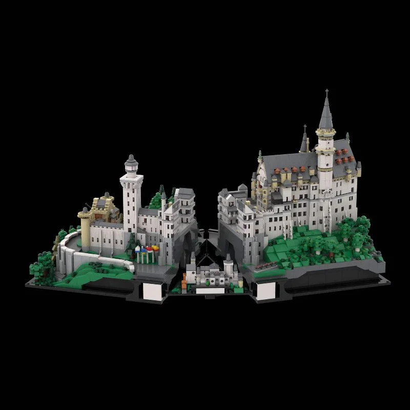 6878pcs Neuschwanstein Castle - Image 4