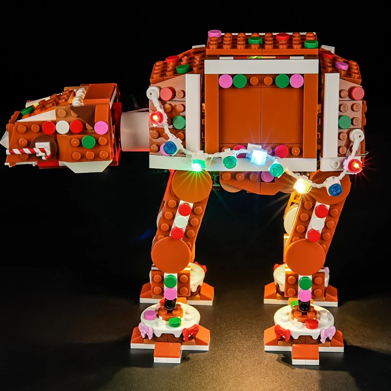 697 pcs Gingerbread AT-AT Walker - Image 3