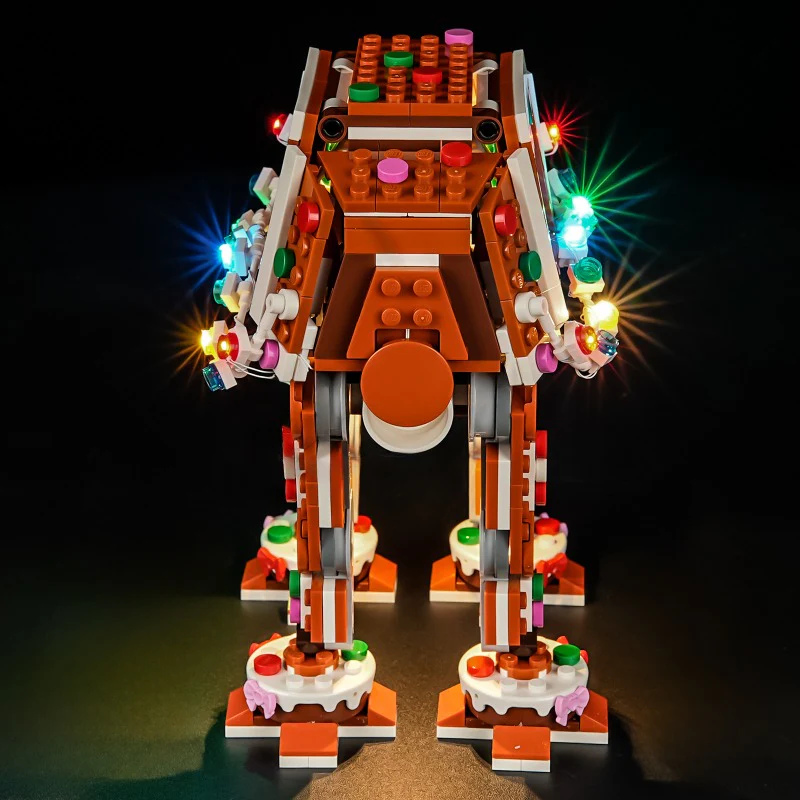 697 pcs Gingerbread AT-AT Walker - Image 4
