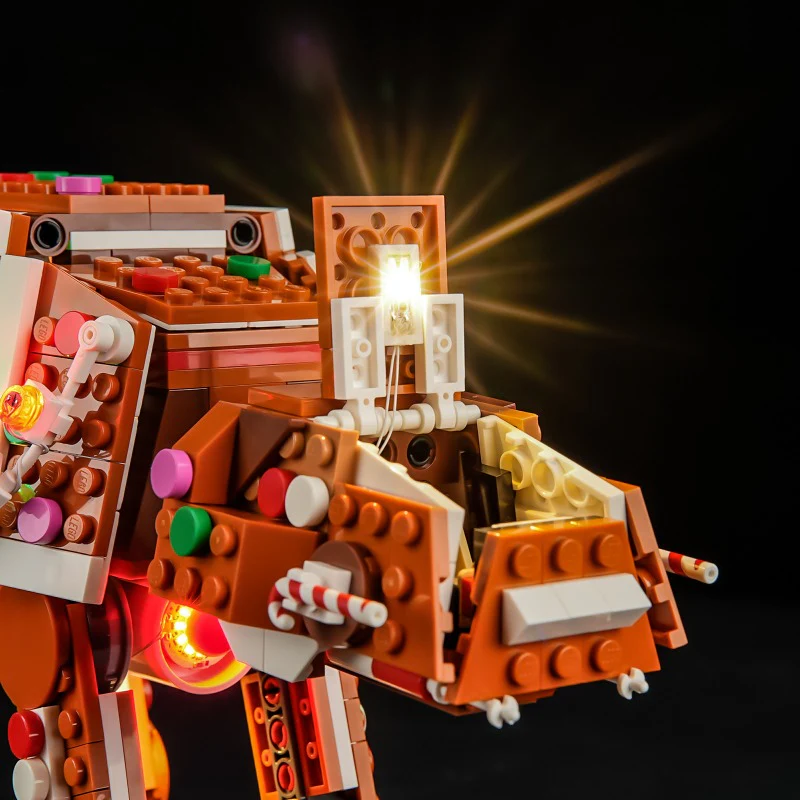 697 pcs Gingerbread AT-AT Walker - Image 5