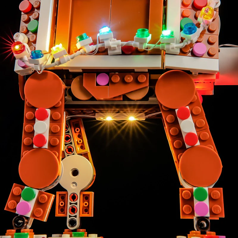 697 pcs Gingerbread AT-AT Walker - Image 6