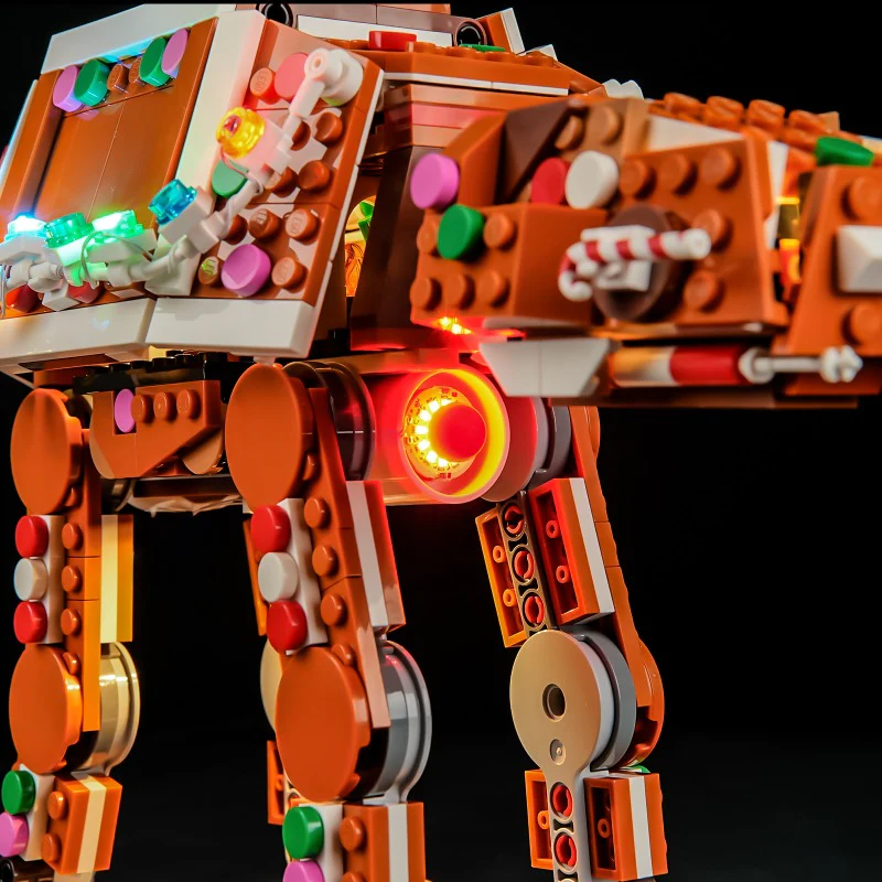 697 pcs Gingerbread AT-AT Walker - Image 8
