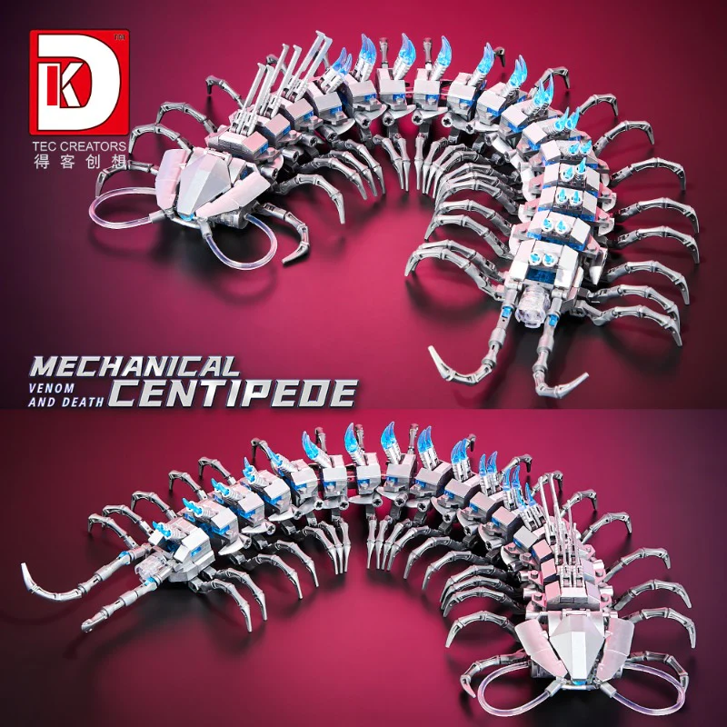 698 pcs DK 7041 Mexhanical Centipede - Image 11