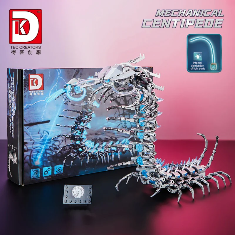 698 pcs DK 7041 Mexhanical Centipede - Image 6