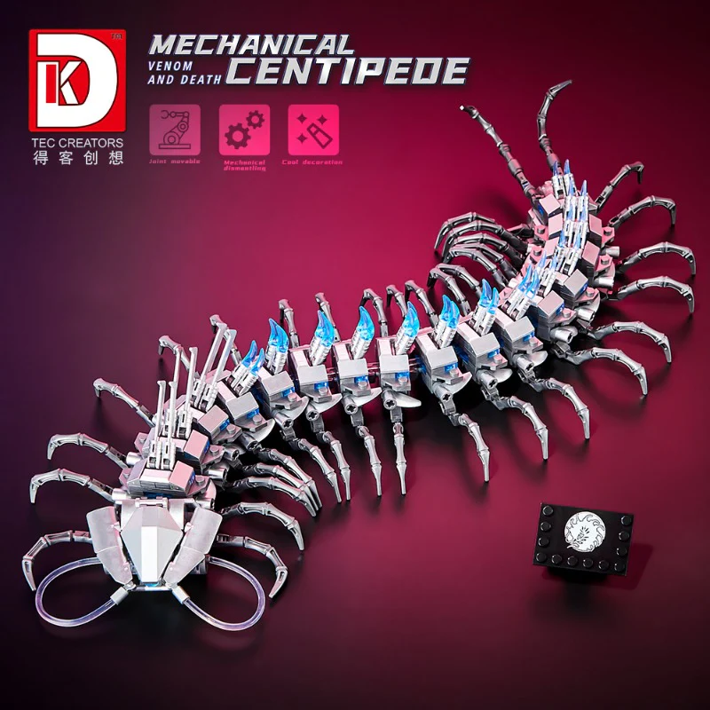 698 pcs DK 7041 Mexhanical Centipede - Image 8