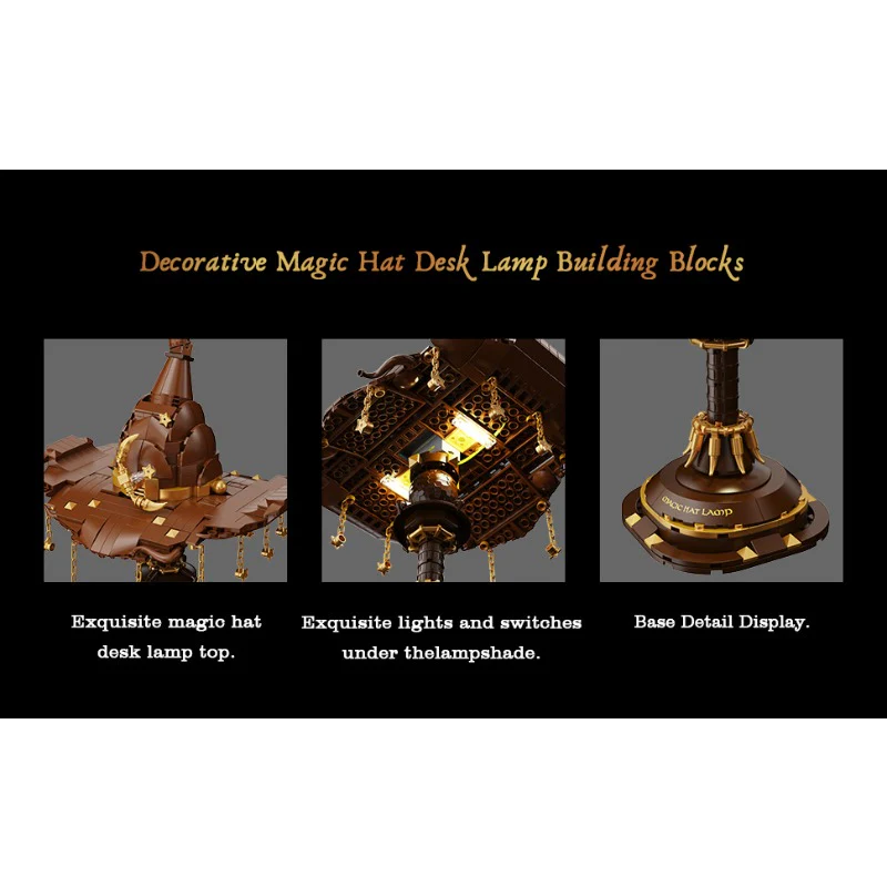 698pcs MiYoo 33113 Magic Hat Table Lamp - Image 7