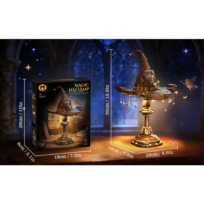 698pcs MiYoo 33113 Magic Hat Table Lamp - Image 8