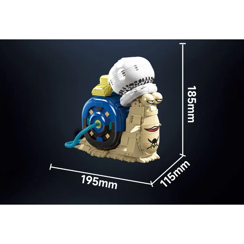 701 pcs DK 1592 Luo Den Den Mushi - Image 3