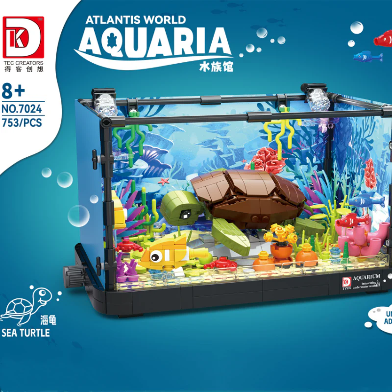 DK 7023 7024 Marine Ecological Fish Bowl - Image 2