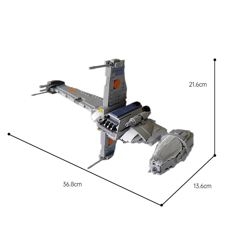 704PCS MOC-194292,Star Wars(B-Wing) - Image 5
