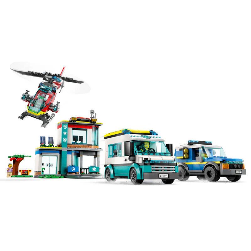 706 pcs Emergency Vehicles HQ - Image 2