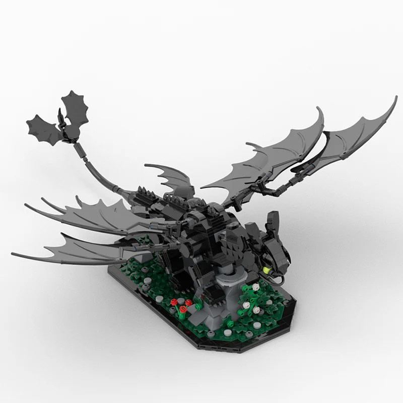 708pcs MOC-176571;How to Train Your Dragon(Toothless) - Image 4