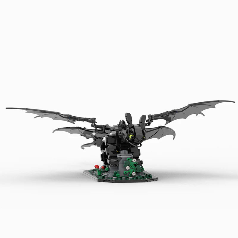 708pcs MOC-176571;How to Train Your Dragon(Toothless) - Image 5