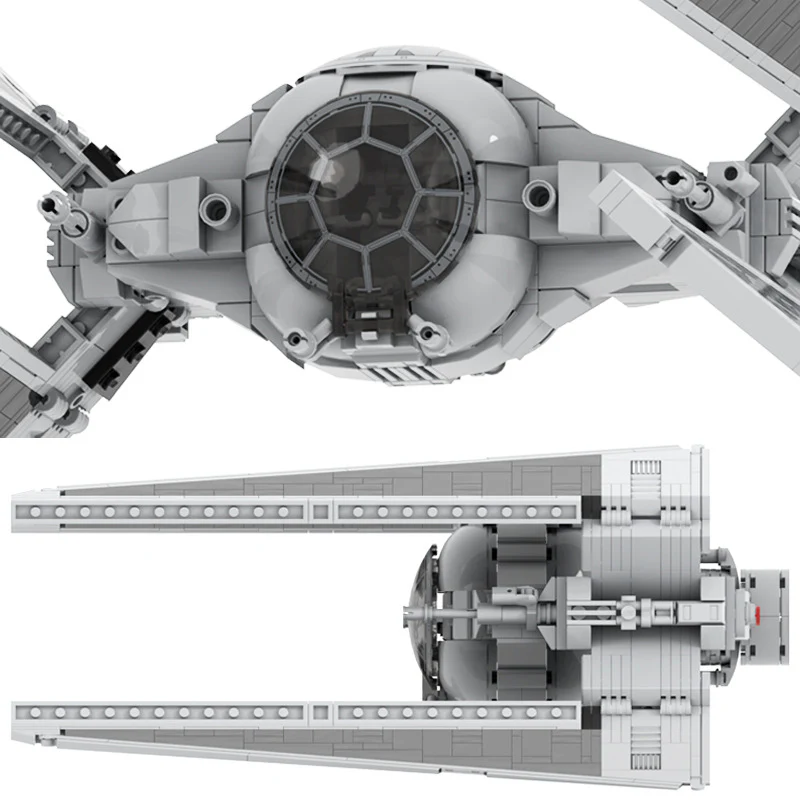 710pcs MOC-102044 TIE Hunter (TIE/hu) - Image 7