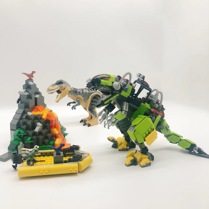 716PCS 21337 T. rex vs Dino-Mech Battle - Image 4