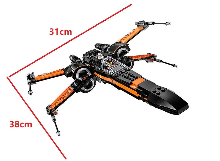 717PCS StarWars Poe's X Wing Fighter - Image 4