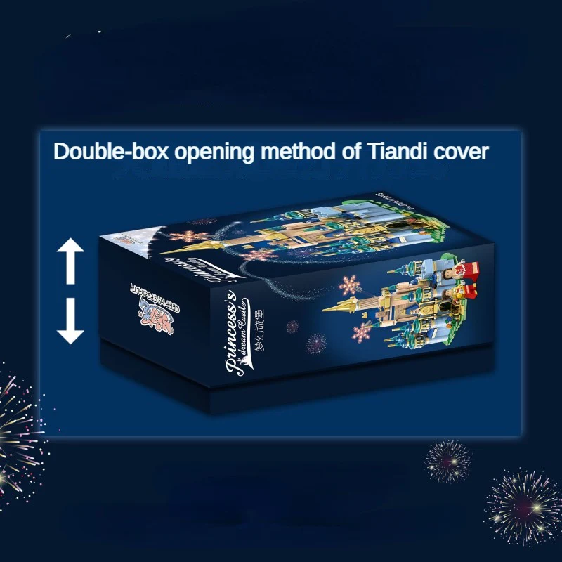 719PCS JD016  Mini Disney Castle - Image 3