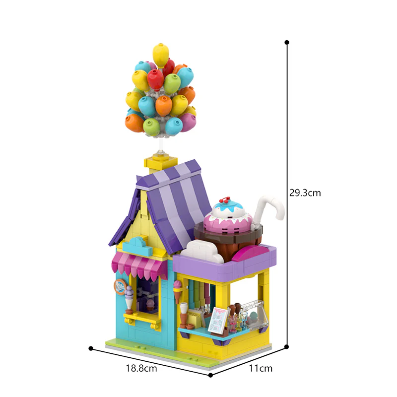 719PCS MOC ice cream - Image 10