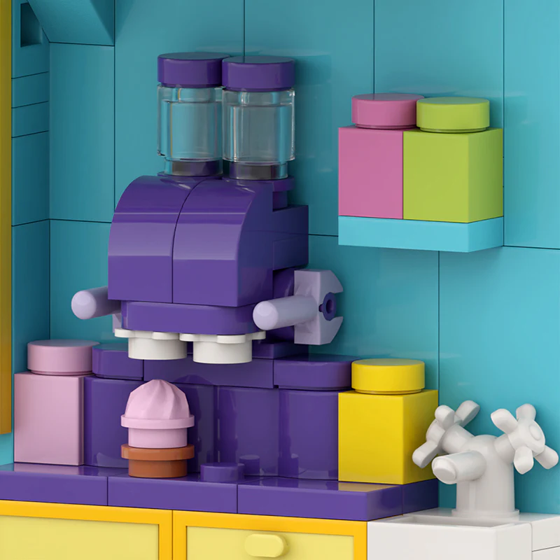 719PCS MOC ice cream - Image 6