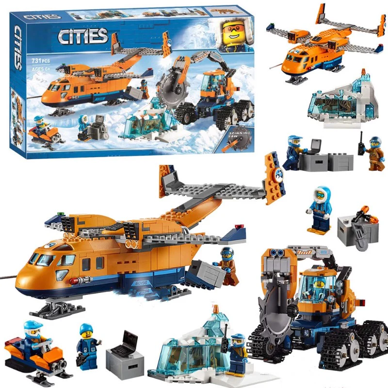 731pcs Arctic Supply Plane - Image 2