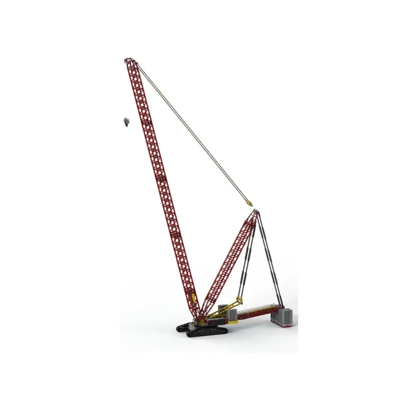 7388pcs MOC-141617 LIEBHEER LR11350 crawler crane Dynamic version - Image 3