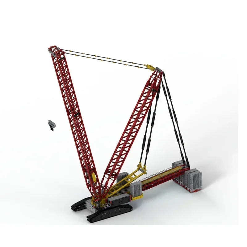 7388pcs MOC-141617 LIEBHEER LR11350 crawler crane Dynamic version - Image 5