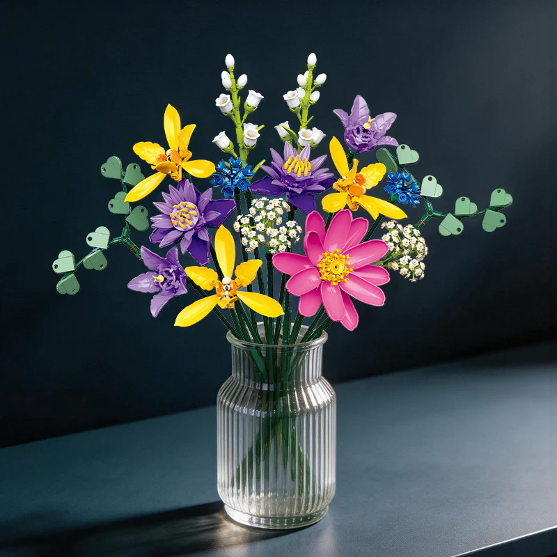 739PCS JIESTAR Blooming in Splendor - Image 5