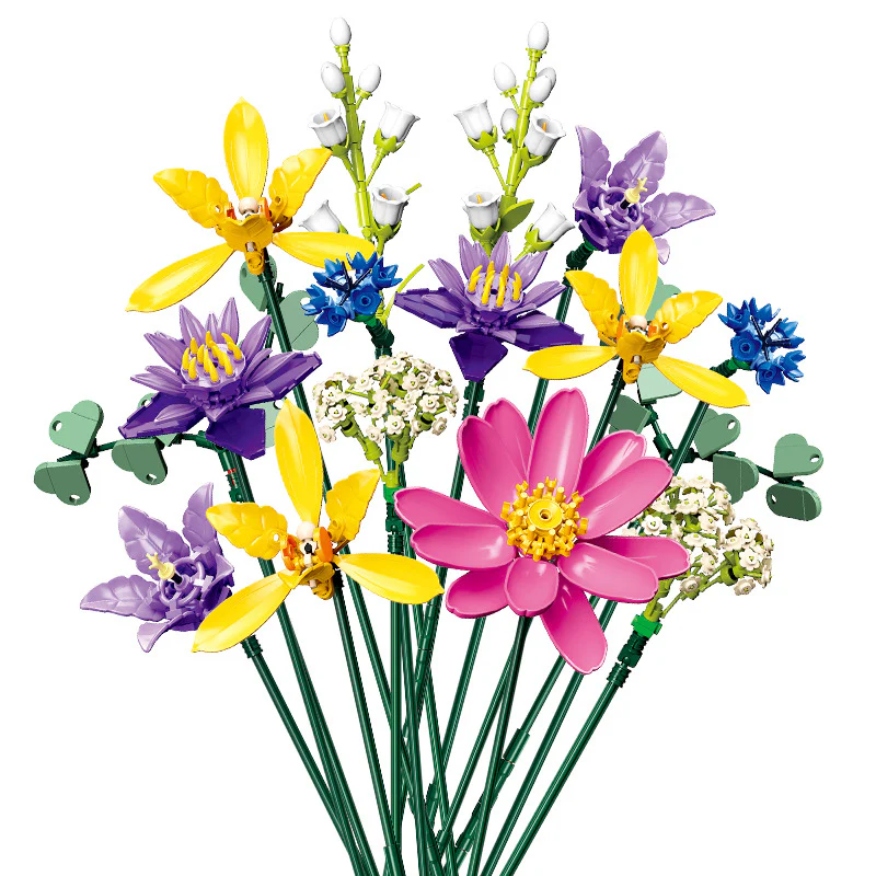 739PCS JIESTAR Blooming in Splendor - Image 8