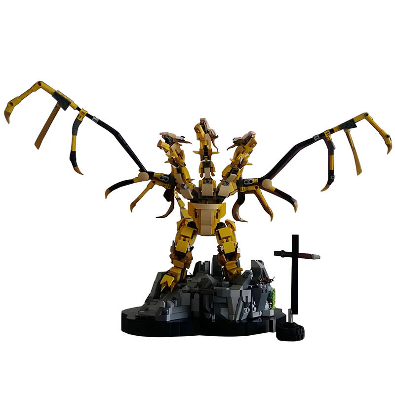 741pcs MOC-86791;Godzilla(King Ghidorah) - Image 2