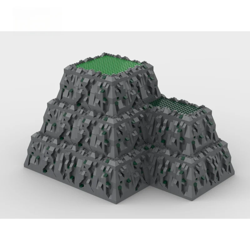 753pcs MOC-98738 Modular Rock Base - Image 2