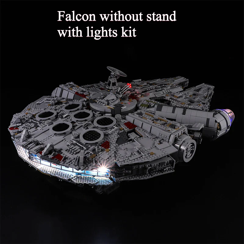 7541pcs Star Wars  Millennium Falcon UCS Compatible 75192 （without numbered bags version） - Image 3