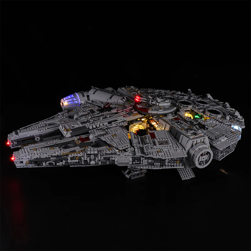 7541pcs Star Wars  Millennium Falcon UCS Compatible 75192 （without numbered bags version） - Image 4