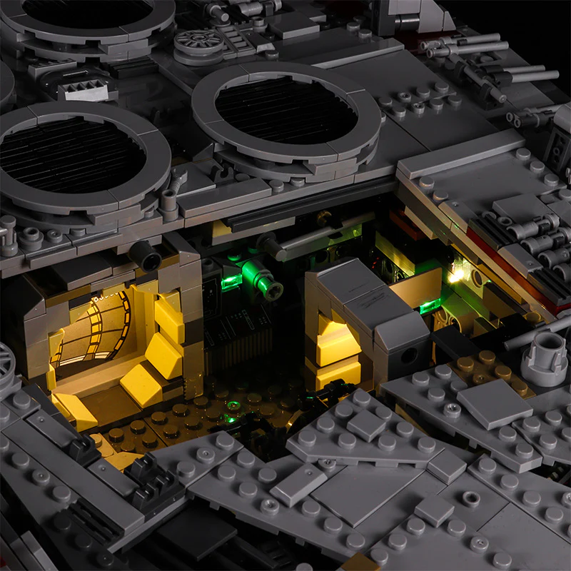 7541pcs Star Wars  Millennium Falcon UCS Compatible 75192 （without numbered bags version） - Image 8