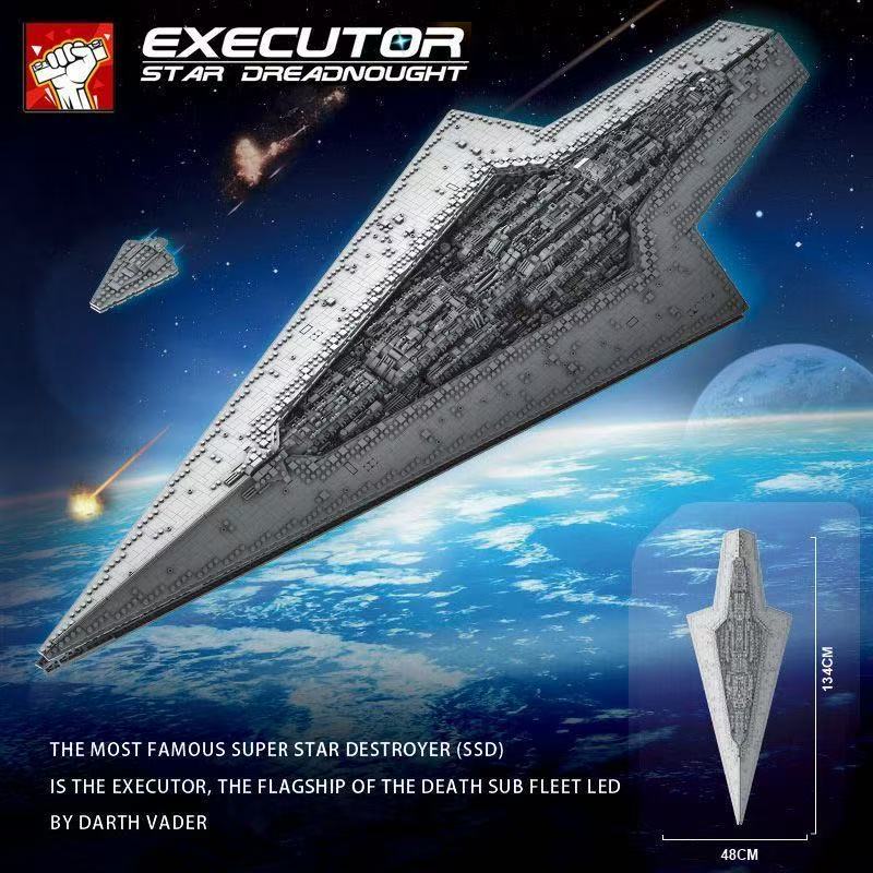 7550 pcs 6001 Executor class Star Dreadnought - Image 6