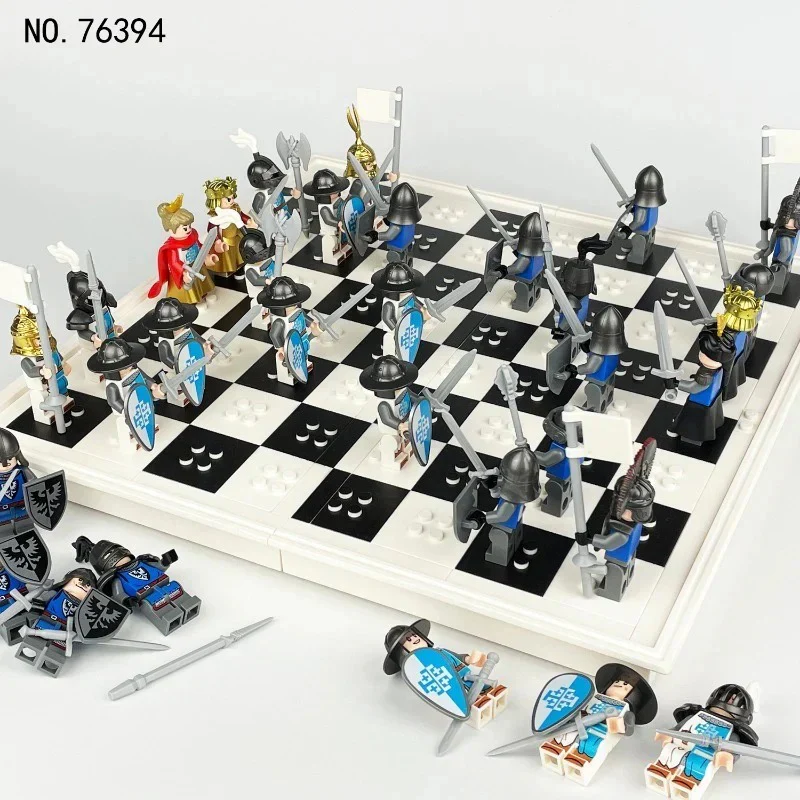76394 76395 76392 76396 76397 Middle Ages Chess Series Minifigures - Image 2