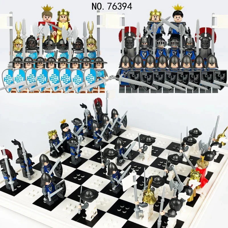 76394 76395 76392 76396 76397 Middle Ages Chess Series Minifigures - Image 7