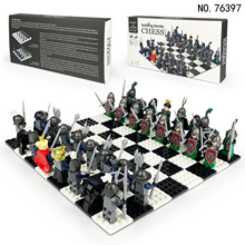 76394 76395 76392 76396 76397 Middle Ages Chess Series Minifigures - Image 9